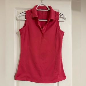 Pink Collared Golf Shirt